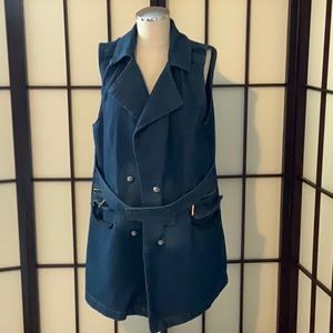 Denim Vest Jacket Size XXL New with Tag